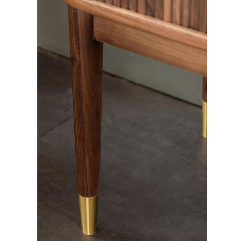 Commode décorative en bois massif rétro, 46.06" H x 39.37" W x 16.53" D