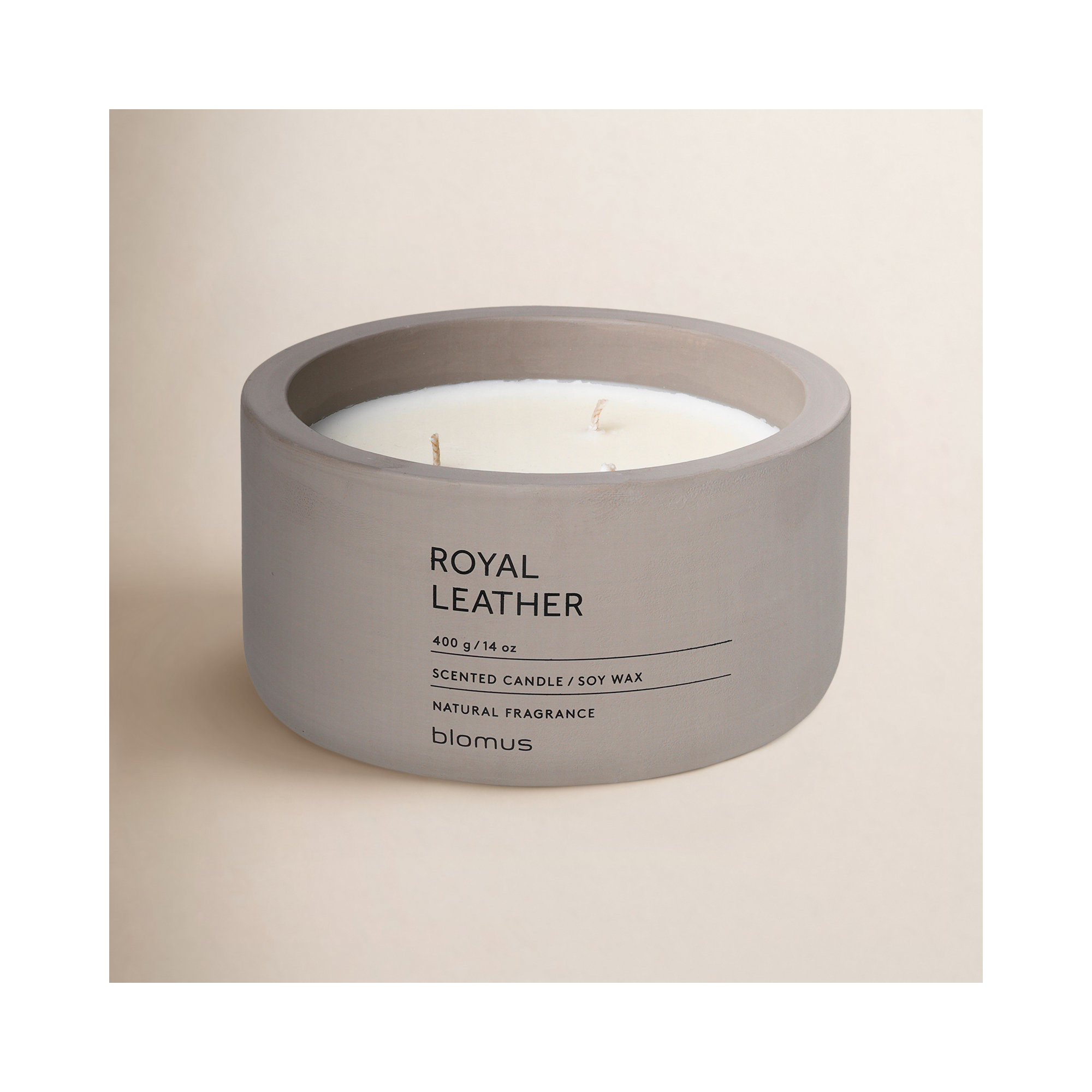 FRAGA Royal Leather Scented Jar Candle