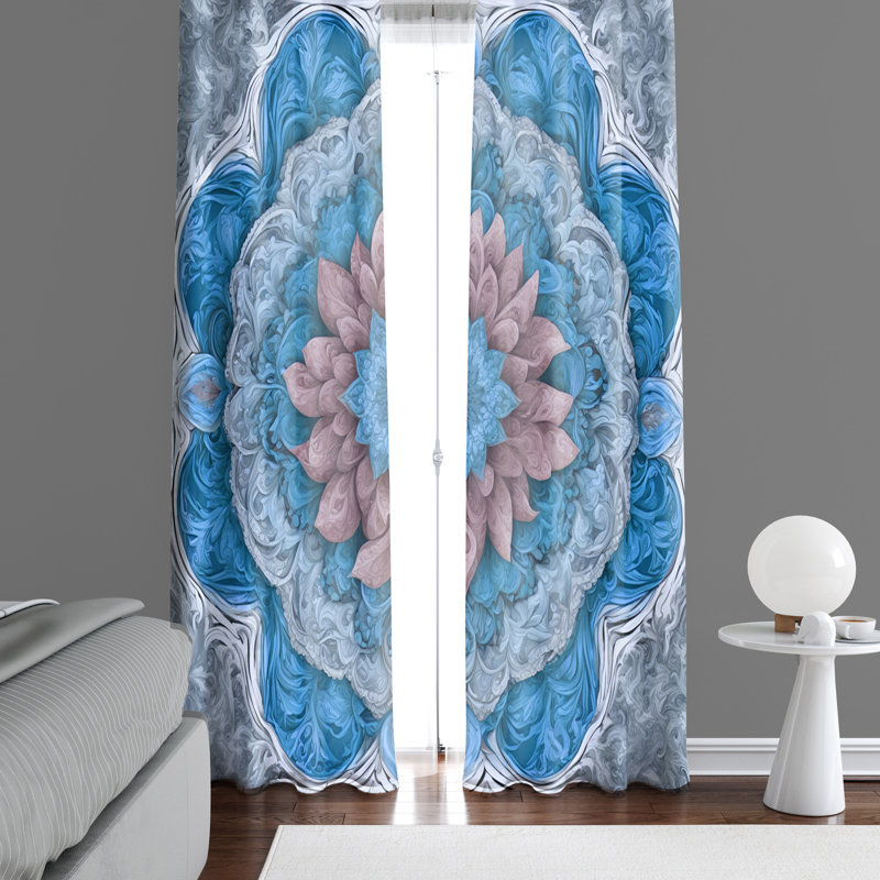 Semi Sheer Curtain Pair, 20" W x 82" L
