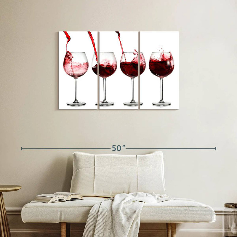 Verres à vin rouge Yarlin, H 24 po x l 38 po