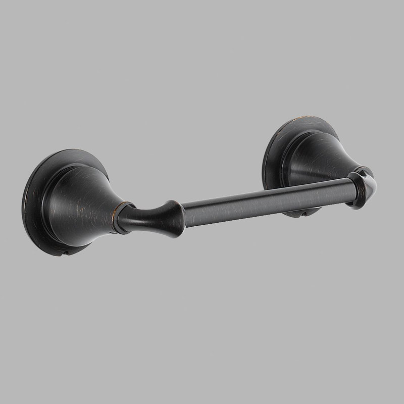 Porte-papier hygiénique à fixation murale avec bras pivotant, accessoire et quincaillerie de salle de bain Linden™