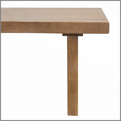 Banc de salle à manger d'intérieur en pin, siège en bois massif de L 62,9 po, capacité de poids de 350 lb, pouvant accueillir 3 personnes pour la cuisine, la salle à manger et l'espace de vie