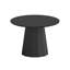 Table de salle à manger moderne moderne 46 "en bois avec piédestal en bois massif-1088875434