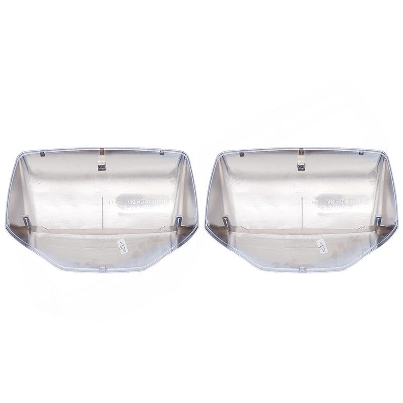 Compatible avec les couvre-miroirs chromés 2 pièces Kenworth T680 et Peterbilt 579/587