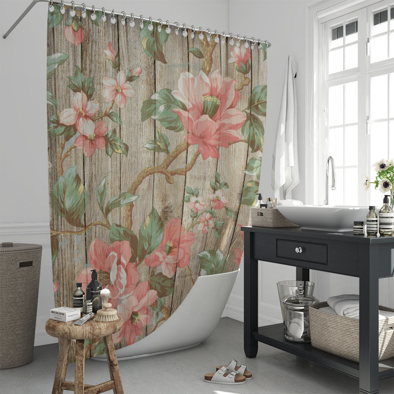 Lorena Shower Curtain, 70"H x 90" W