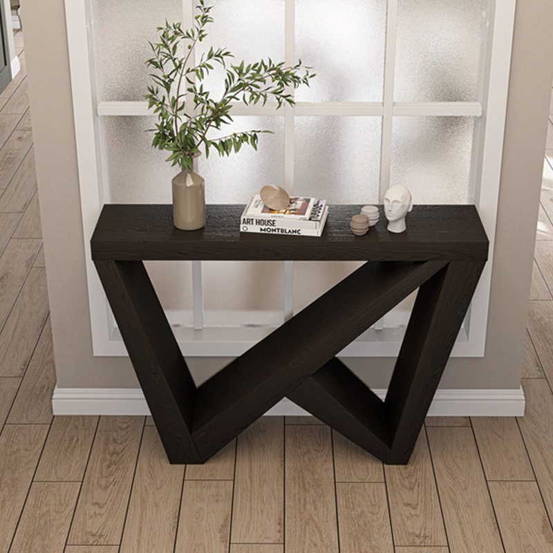 Console nordique moderne simple, Noir, H 31,9 po x l 39,4 po x P 11,8 po