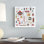 «Christmas Chalet IV» par Victoria Borges - impression sur toile tendue