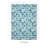 Kirrily Watercolor Circle Blue and Ivory Indoor Outdoor Machine Washable Area Rug-1493587811