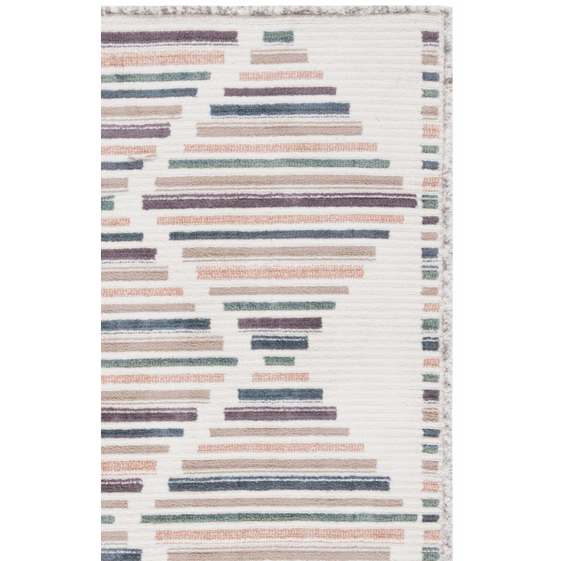 Alvilda Performance Geometric Rug, Rectangle 4' x 6'