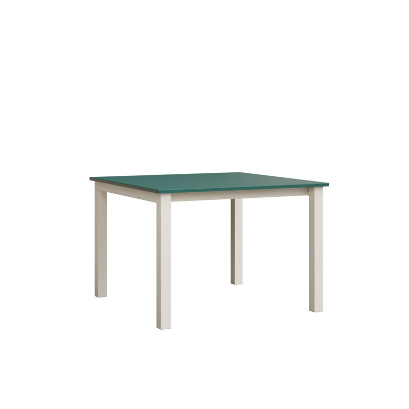 Table de salle à manger extensible berlinoise Berkley Mgp / Aluminium, Sarcelle