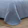 Solid Costa Sera Cotton Single Reversible Quilt