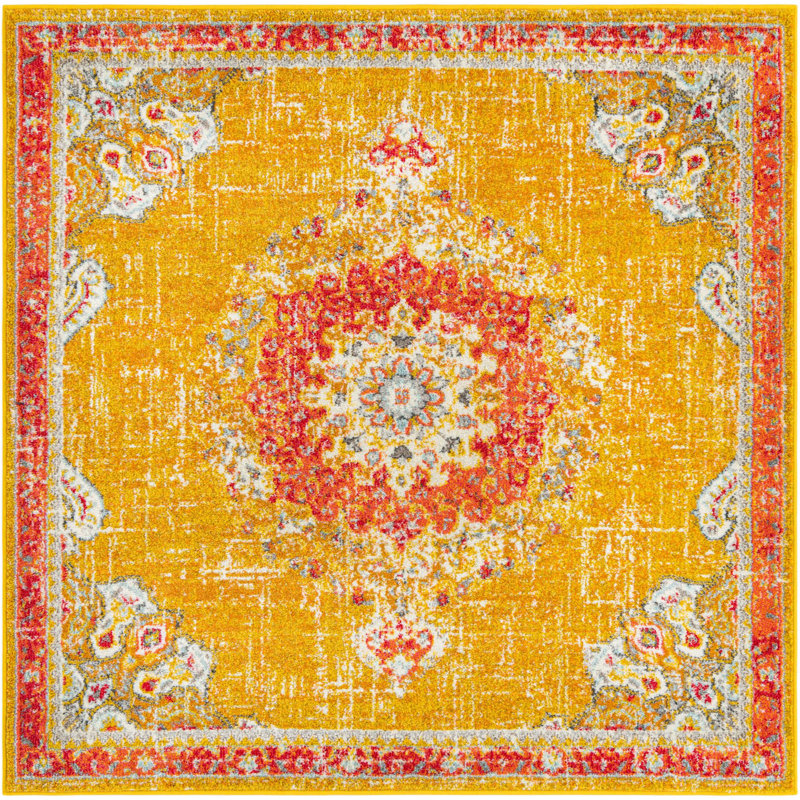 Pennylane Oriental Indoor Rug, Square 6'1"