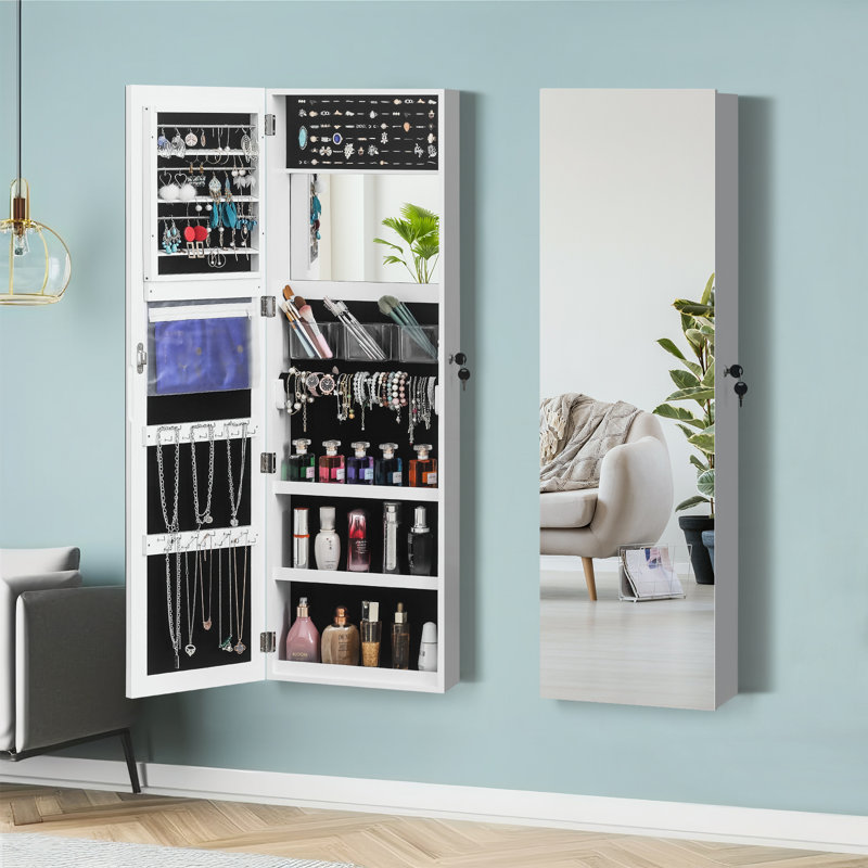 Aditi 15.74'' Wide Jewelry Armoire