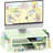 2-Tier Computer Monitor Stand with Drawer and 2 Pen Holders