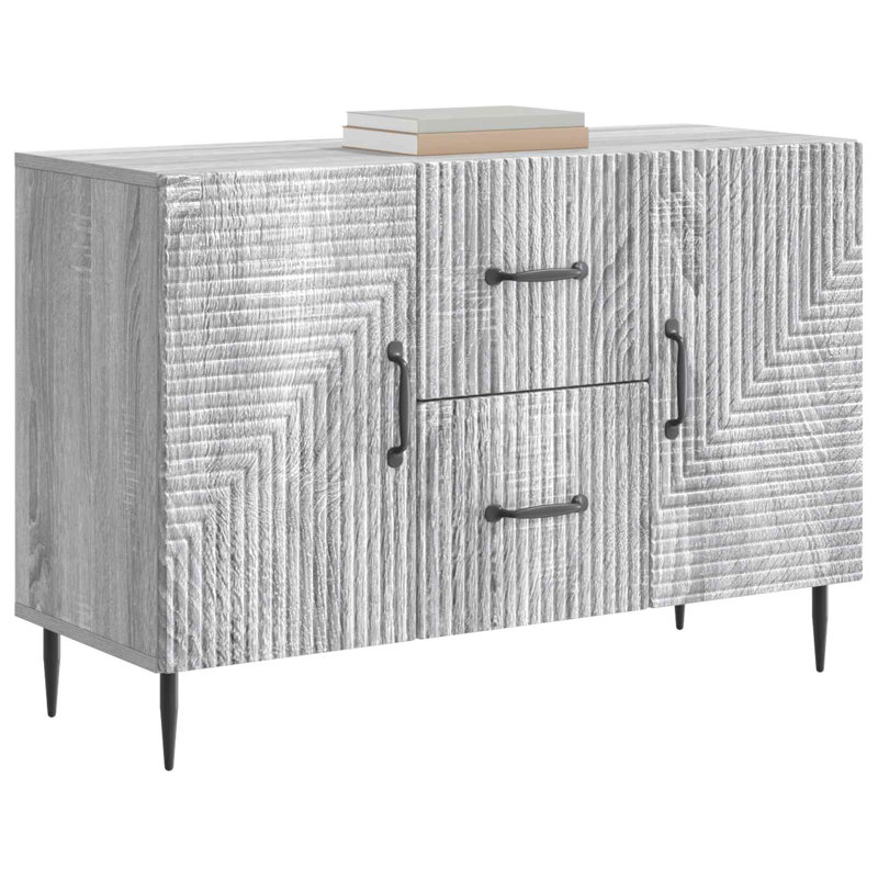 89cm Sideboard, Grey Sonoma