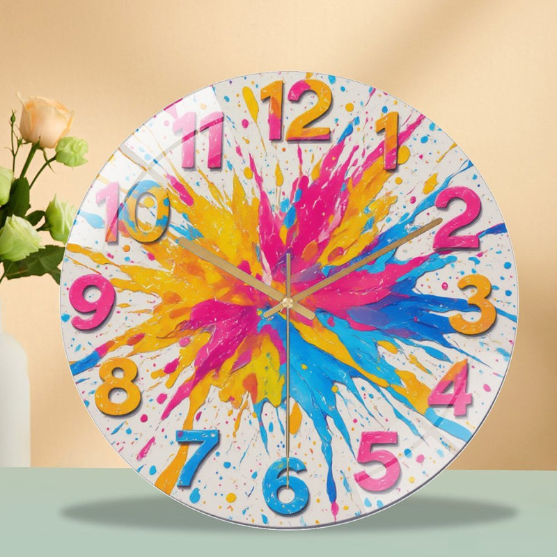 Horloge murale 12 po