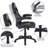 Bridesdale 2 Piece Configurable Rectangular Desk Rectangular Computer Desk Office Set with Chair-1038191599