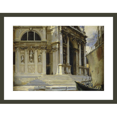 «Santa Maria della Salute Venice» par John Singer Sargent, impression giclée encadrée