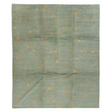 Climbing Floral Area Rug in Blue/Green/Yellow