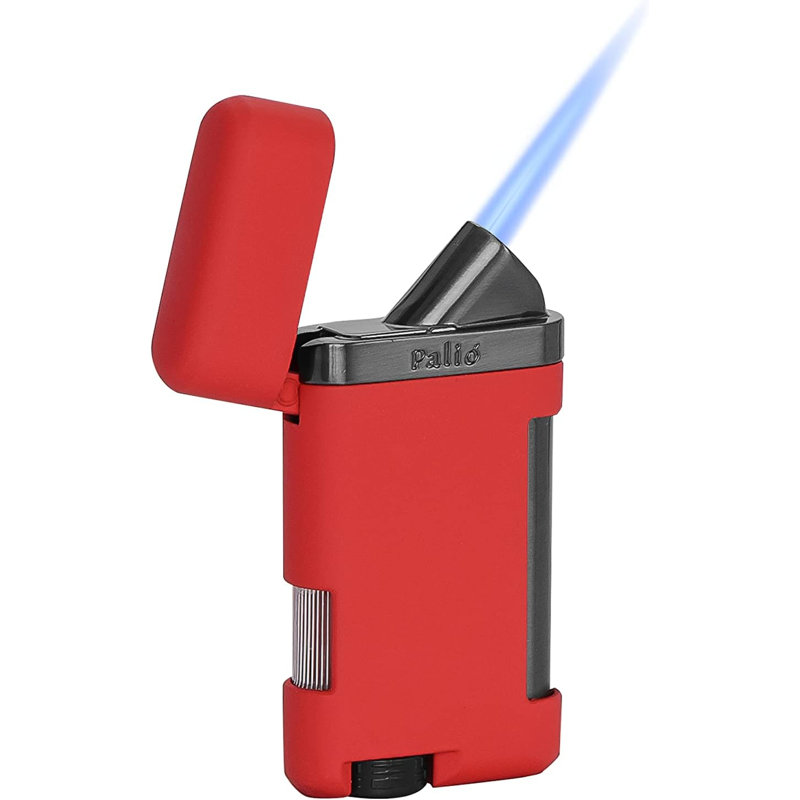 Allume-cigare à flamme à angle simple Paliz Lazio, Rouge