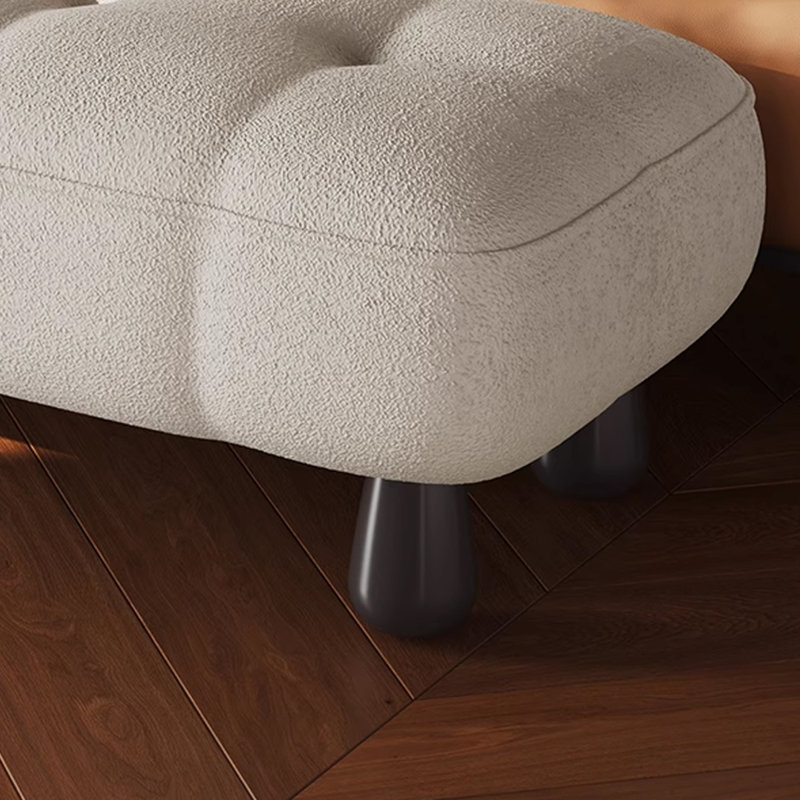 Banc rembourré, Beige