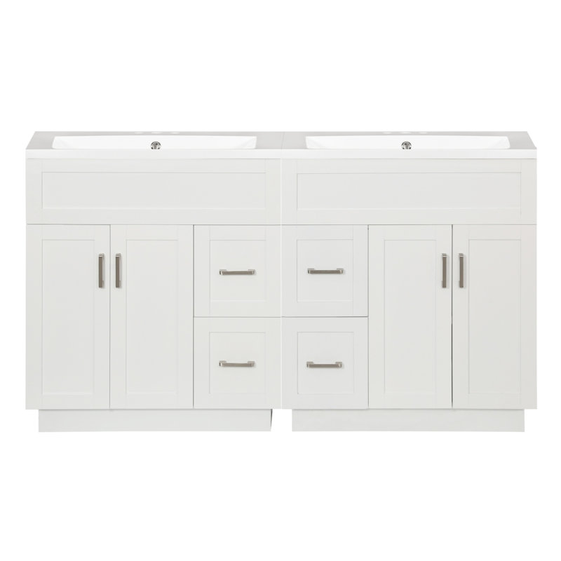 Ensemble de meuble-lavabo double 60 po