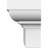 Endurathane Stafford Crosshead, 97" Bottom Width x 101 1/4" Top Width x 5 1/2"H x 1 3/4"P, Factory Primed-108940636