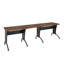 Bureau de luxe en forme de L avec option de bureau d'équipe en ligne