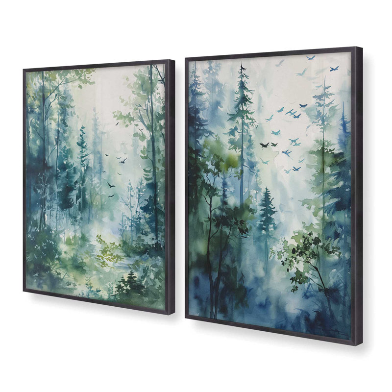 «Scène de forêt enchantée», Zinc patiné, H 37,25 po x l 25,25 po