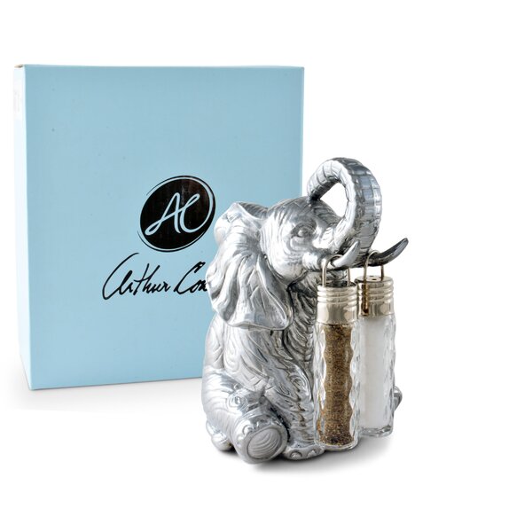 Elephant Salt and Pepper Shaker Set - Bunyaad