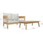 Banc de patio + table Kaiiden-403355719