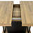 63-78'' Extendable Rectangular Dining Table for 6-10, Aged Wood Finish with Black Legs, Large Modern Rustic Kitchen Table