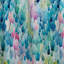 Aquarelle excentricité rose et bleu II - rideau en velours abstrait - obscurcissant - 1 panneau-95458697