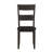 2pcs Distressed Walnut Side Chairs - Back, Rectangular For Common Dining Occasions, Transitional, Solid , Rustic Warm Finish, Sleek Tapered Legs 2 Back Standard Dining, Rectangular,