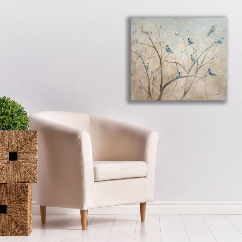 «Spring Gathering Light» par Danhui Nai, art mural sur toile, H 26 po x l 30 po