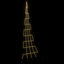  LED Christmas Tree with Ground Spikes 500 cm Metal-890546510