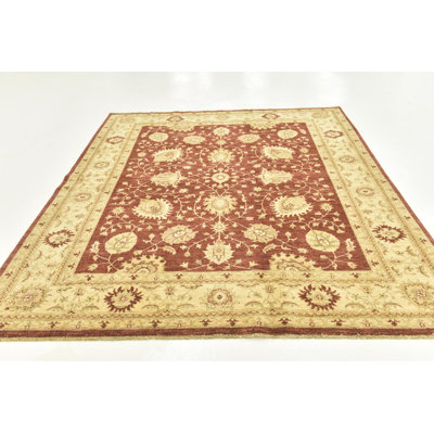 Tapis rouge rouille Olson