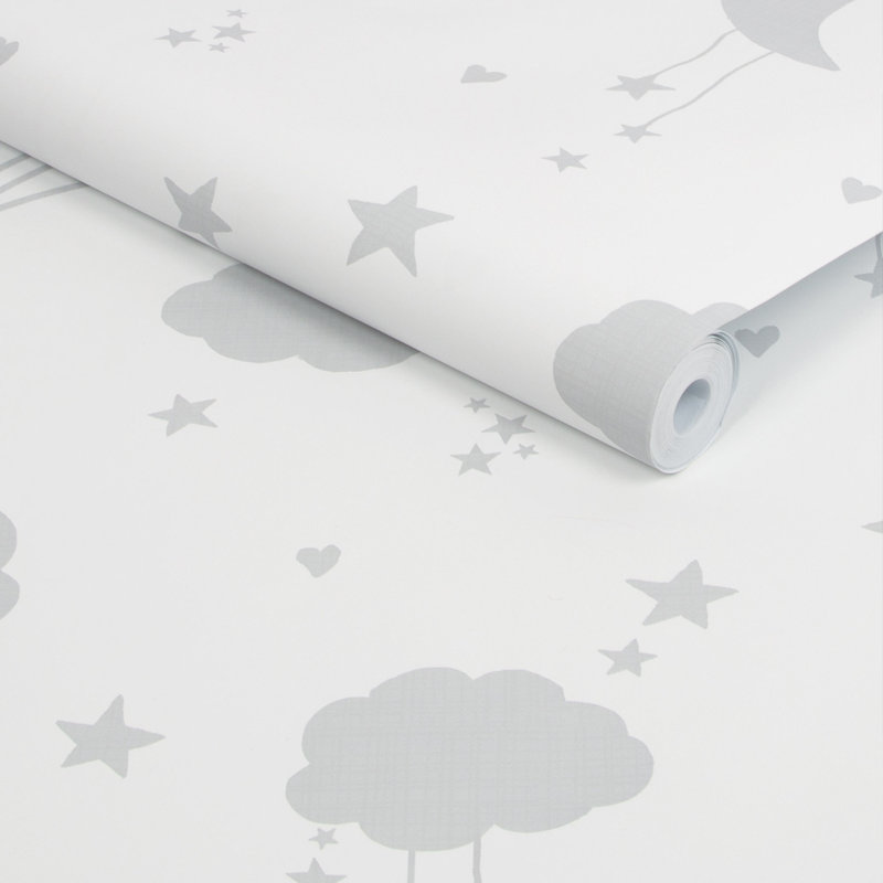 Wallpaper Double Roll, Gray