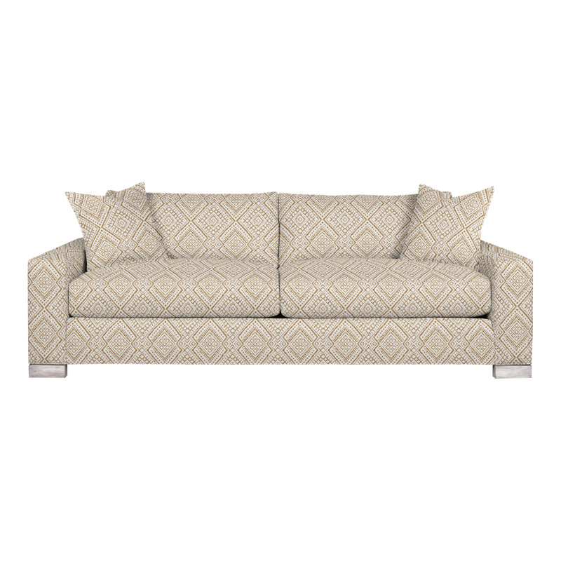 Canapé-lit 83,5 po Claremont, Perigold Iguazu chameau, Gris colombe