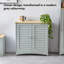 Shrewsbury Grey Freestanding Bathroom Floor Cabinet