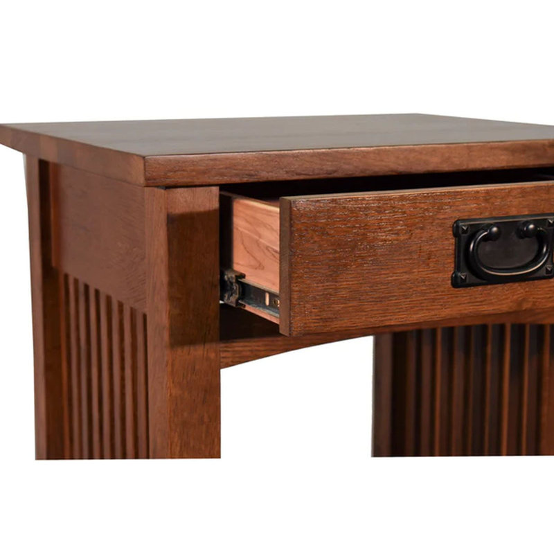 Vangel 17'' W Solid Wood Nightstand