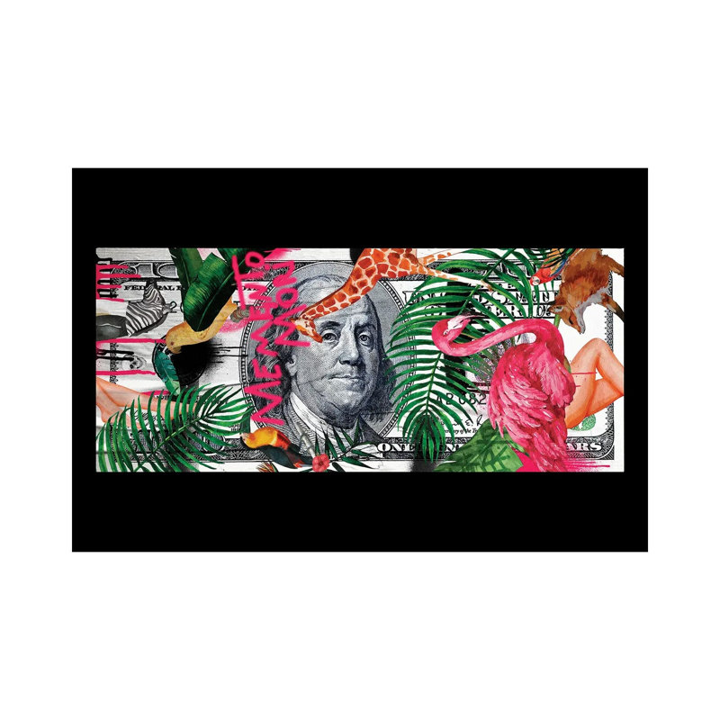 Memento Mori | Money by Danilo De Alexandria - Wrapped Canvas Gallery-Wrapped Canvas Giclée, 152.5 cm H x 101.5 cm W