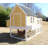 23.4 Square Feet with Chicken Run