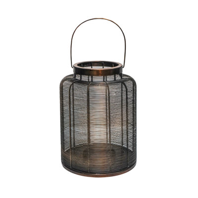 Hampton Woven Metal Lantern