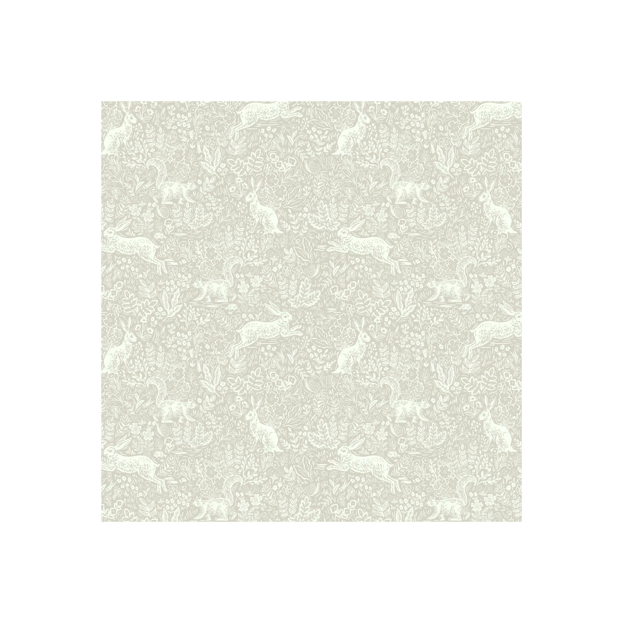Rifle Paper Co. Fable 27' x 27" Wallpaper, Linen