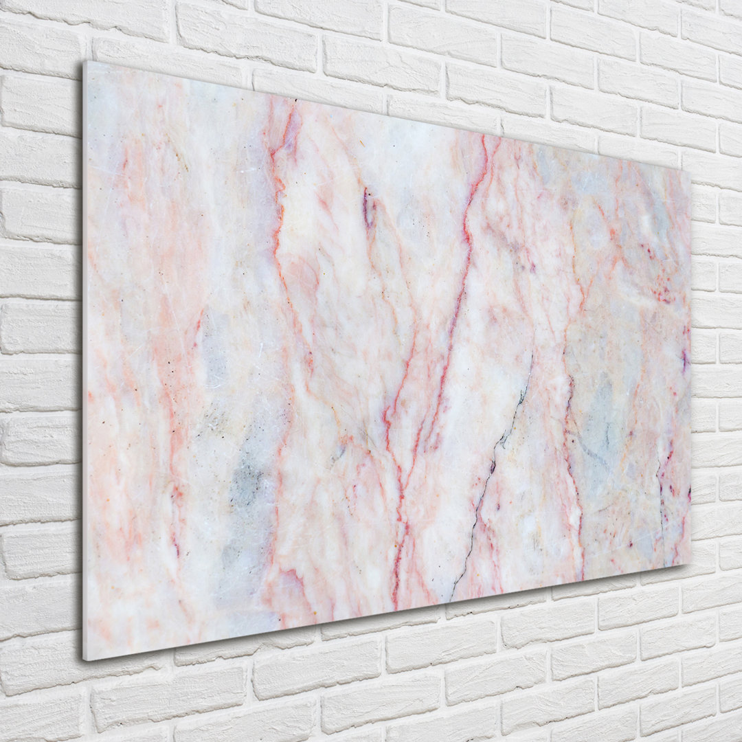 Glasbild Marble