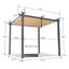 3m x 3m Aluminium Pergola-330029808