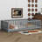 Newton Twin Size Floor Platform Bed With Built-In Book Storage Rack-444888727