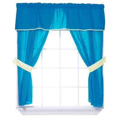 Semi Sheer Sliding Panel Pair