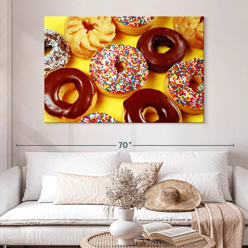 Yarlin Fresh Donuts, H 34 po x l 51 po